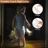 Smart Bird Touch Control LED Table Lamp – Rechargeable Decorative Night Light for Bedroom, Living Room & Home Décor