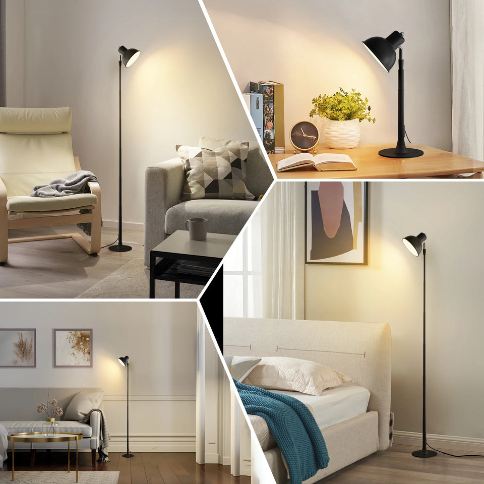 adjustable LED reading floor lamp