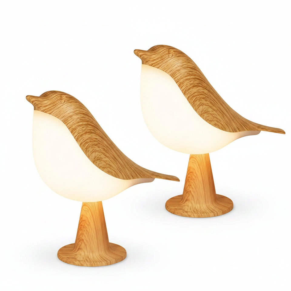 bird shaped LED desk lamp