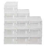 dustproof shoe storage boxes for wardrobe