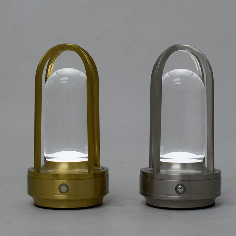 portable cordless decorative table lamp